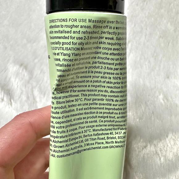 NIB Grown Alchemist Purifying Body Exfoliant Full Size 170ml - Picture 7 of 8